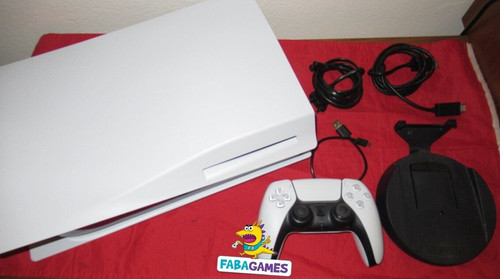 Ps5 console fat - ps5, white