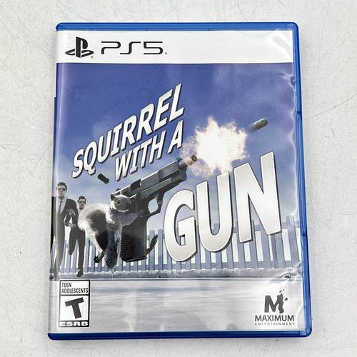 Scoiattolo con pistola ps5 - scoiattolo,
